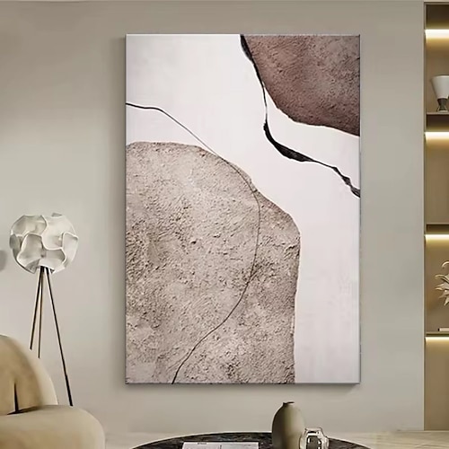 handgefertigte Ölgemälde Leinwand Wandkunst Dekoration moderne abstrakte für Zuhause Wohnzimmer Dekor gerollt rahmenlose ungedehnte Malerei Image