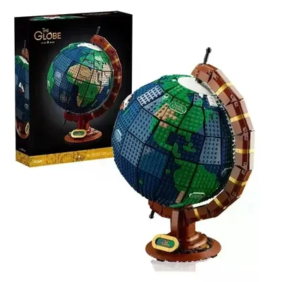 The new expert Moc brick Earth Earth modular building block assembly brick children's education