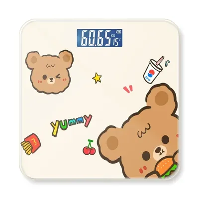 New Weight Scale Cartoon Weight Electronic Scales Home Girls Dormitory Cute High-precision Human