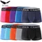 10pcs/lot Breathable Boxer Shortsl Comfortable Men Underwear Boxer Male Bamboo Underpants Jockstrap