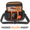Fosoto FT-B750 Shoulder Crossbody Bag Waterproof Photography Camera Packbag Protective Camera Bag