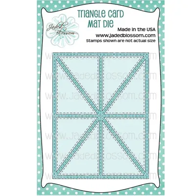 Gnome Dies Collection Triangle Card Mat Metal Cutting Dies DIY Scrapbook Decoration Embossing