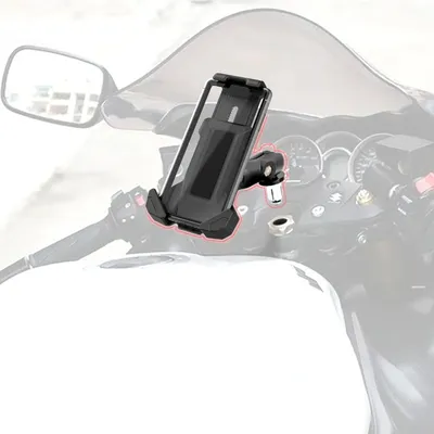 GPS / Mobile Phone Holder Mount Bracket Triple Tree Stem Yoke For SUZUKI HAYABUSA GSXR 600 750 1000