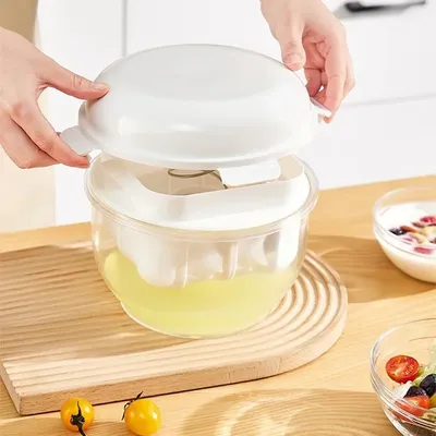 1Pcs Yogurt Strainer Reusable Coffee Yogurt Filter Maker Self-Made Yogurt Soybean Milk Cheese Whey