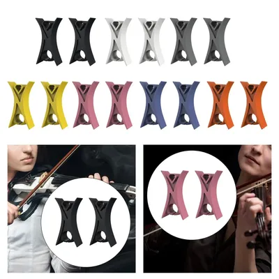 2Pcs Violin Stopper for Bow Instrument Accessories Easy to Use Learning Practice