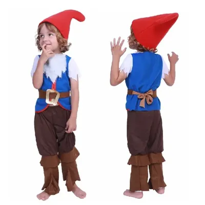 Cosplay Fairy Tale Dwarfs Kids Costume Sets Girls Halloween carnival Dress Up Party Christmas