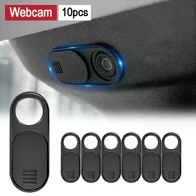 For Tesla Model 3 Y Car Camera Cover Webcam Slide Blocker Privacy Protector Webcam Sticker For iPad