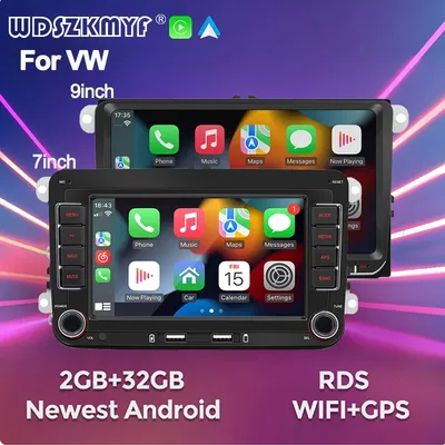 Android 13 Autoradio Multimedia Player 2Din Car Radio for VW Volkswagen Golf 5 6 Passat B6 Jetta MK5