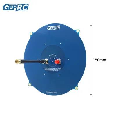 GEPRC Triple Feed Array 5.8G 14DBI Circular Polarized FPV Antenna Compatible RHCP LHCP for RC Drone