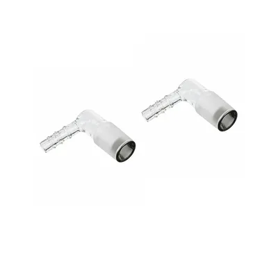 Glass Elbow Adapter with dome screens for for Arizer XQ2 Extreme Q, V-Tower
