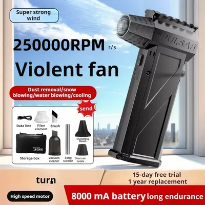 Blower X3pro Winter Snow Removal 400000RPM Powerful Blower Vacuum Cleaner Type-C Charging Strong