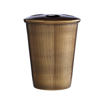 Metallic Score Effect Toothbrush Holder