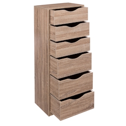 FIVE Archivregal mit 6 Schubladen in Holzfarbe Image