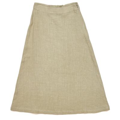 Mazine - Women's Linen Midi Skirt - Rock Gr XXL beige