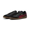 Fußballschuh PUMA "KING 21 IT Fußballschuhe Erwachsene", Gr. 47, schwarz schwarz crimson rot, Obermaterial: Synthetik, Kuhleder; Futter: Synthetik; Innensohle: Textil; Laufsohle: Gummi, Schuhe