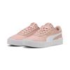 Sneaker PUMA "CARINA 3.0", Gr. 40, rose quartz, puma weiß, puma gold, Leder, unifarben, sportlich, Schuhe