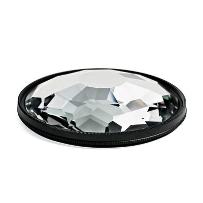 TEMU Optical Glass Lens Filter For Dslrs - Create Multi-image & Glare Effects, Approved, With 20cm Microfiber Cloth, Ideal For 1.4~2.8 Aperture & 35~85mm Length