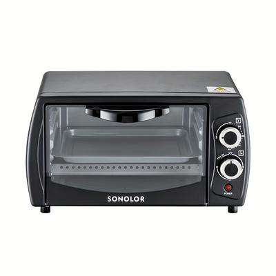 TEMU Countertop Toaster Oven, Bake, , , , Fits Pizza, 10 L Capacity, Stainless Steel,