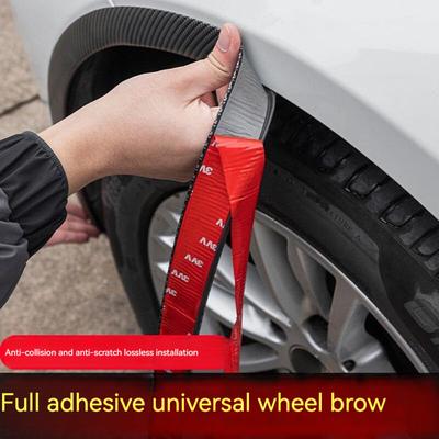 TEMU For Carbon Fiber Wheel Arch Cover - Wide , Waterproof And Resistant With Rubber Strip