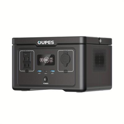 TEMU Oupes 600w/256wh 600 Portable Power Station Mini Solar Generator Camping