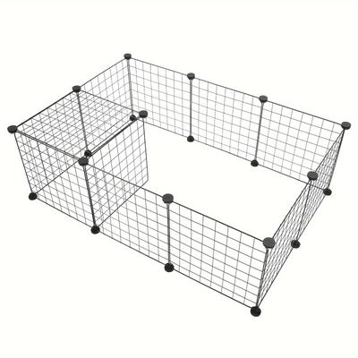 TEMU 12- Diy , Iron Alloy Small , Portable / , For Guinea Pigs & , Assembled