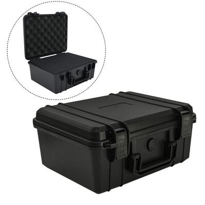 TEMU Rugged Waterproof & Shockproof Camera Case With Foam Interior - Pp Hard Shell Travel Storage Box For Photography, Aviation &