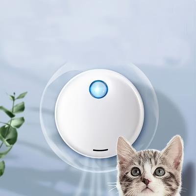 TEMU 1pc Usb Rechargeable Cat Odor Eliminator, 24-hour Smart Air Freshener With Sensor Light, Operation, Pet-friendly Litter Box Deodorizer For , Low Voltage â‰¤36v