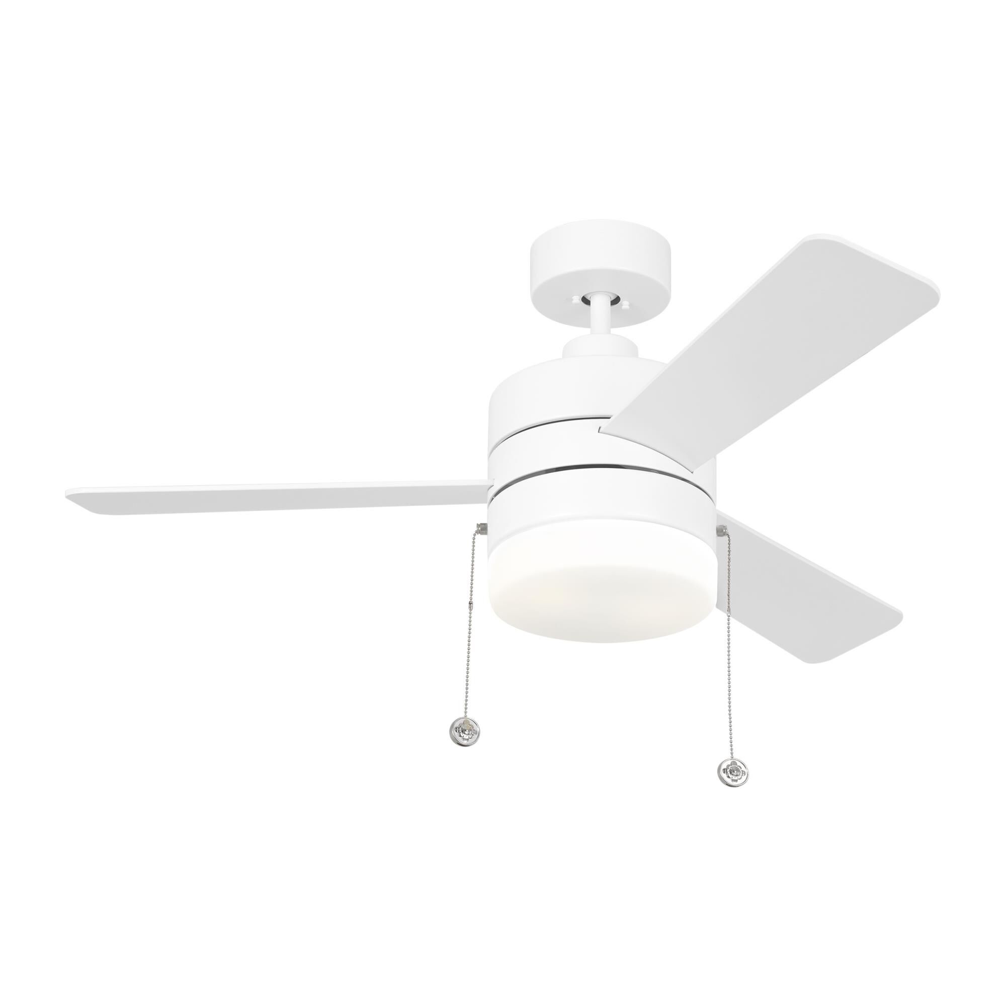 Generation Lighting Syrus 44 Inch Ceiling Fan with Light Kit - 3SY44RZWD