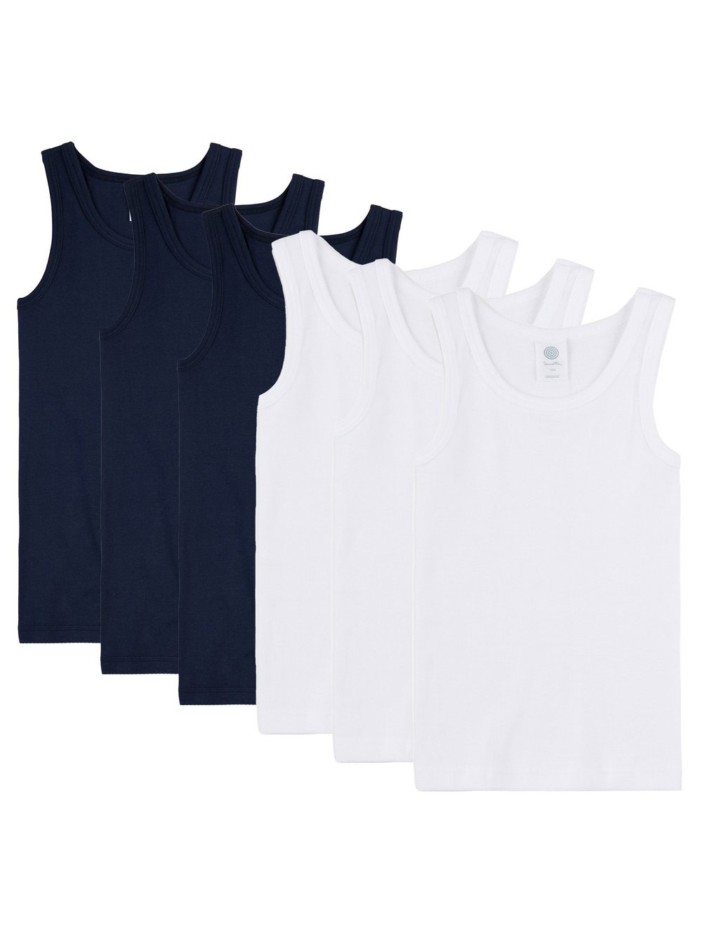 Sanetta Unterhemd 6er Pack Jungen mehrfarbig, 140 Image