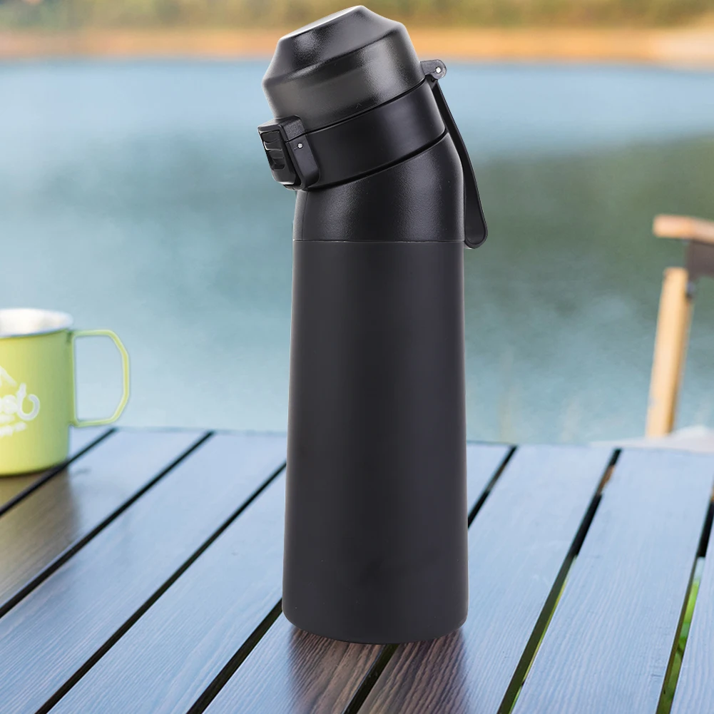 7/1 Stück duftende Pads mit 500 ml Wasserflasche, Fruchtluftduftpads, Flawour-Trinkflasche, mehr Wassergeschmack, 0 Zuckeransatz Image