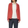 Outdoorjacke S.OLIVER BLACK LABEL, Damen, Gr. 44, rot, Obermaterial: 80% Polyester, 20% Wolle. Futter: 51% Viskose, 49% Polyester, unifarben, casual, regular fit taillenbedeckt, Langarm gerader Abschluss, Jacken, mit Reverskragen