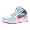 Sneaker KANGAROOS "K-CP HOGAN EV", Gr. 39, blau sky, daisy pink, Synthetik, Textil, sportlich, Schuhe