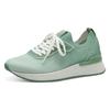 Slip-On Sneaker TAMARIS, Damen, Gr. 41, grün (mint), Textil, sportlich, Schuhe, Freizeitschuh, Halbschuh, Slipper mit dezentem Farbverlauf