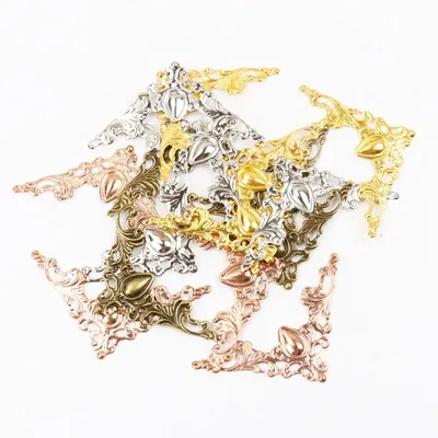 Metal Corners For Books Scrapbooking Photo Albums Menus Corner Protectors Metal Crafts DIY Ornament