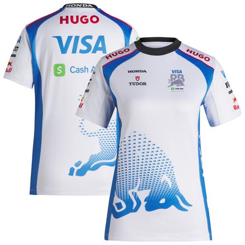 VCARB Hugo 2025 Team T-Shirt - White Womens