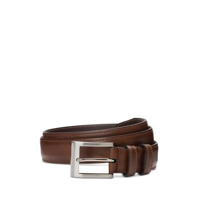 Allen Edmonds Men's Wide Basic Leather Dress Belt - Chili
