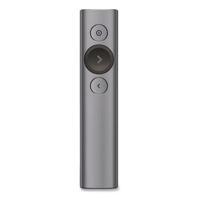 Logitech Spotlight Presentation Remote, Projects 100 ft, Slate (LOG2632837)