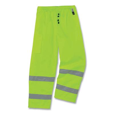 ergodyne GloWear 8925 Class E Hi-Vis Thermal Pants, 5X-Large, Lime (EGO24459)