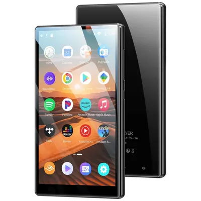 1080P Android 13.0 4,7 Zoll 96 GB (64 GB + 32 GB) MP3/MP4-Player mit Bluetooth und WLAN, bis zu 1 TB Image