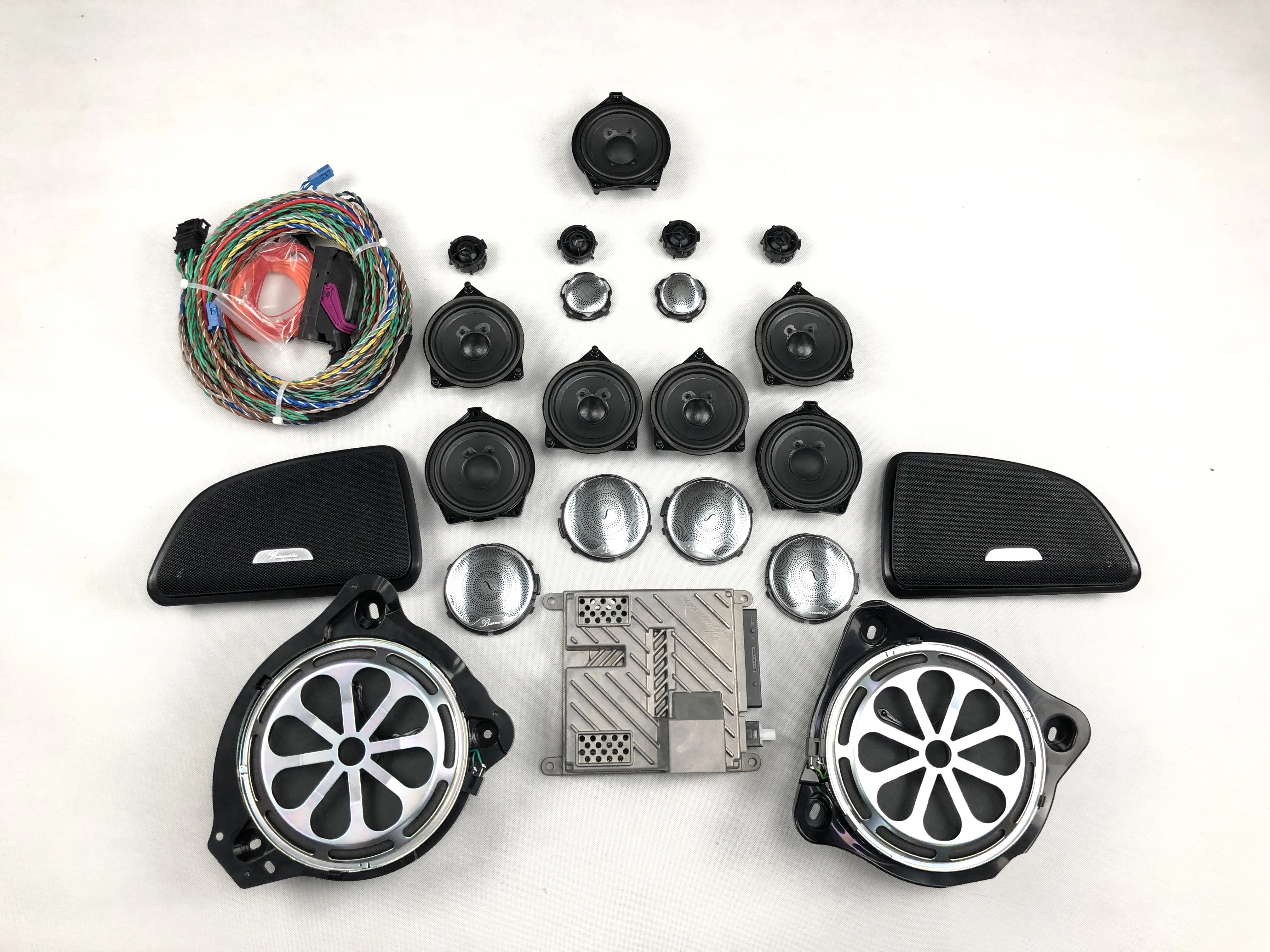 Auto-Subwoofer für Benz C W205 GLC E W213 S W222 Serie, hochwertiger Hochtöner, Basshorn, Audio-Mitteltöner, Lautsprecher, Refit Image