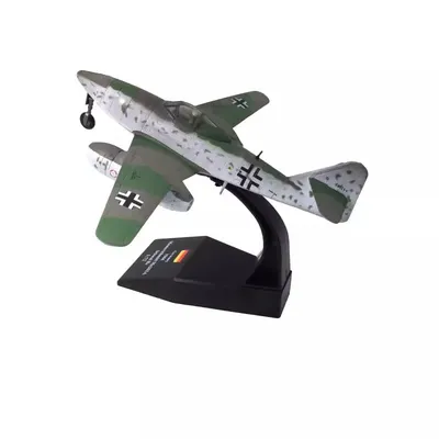 Deutsches Jet Fighter Me-262-Modell und Ausstellungsstand im Maßstab 1:72, Sammlergeschenke, F4-Legierungsflugzeugmodell, Mini-Dekoration für Zuhause Image