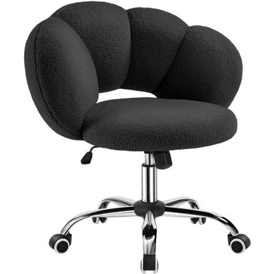 Yaheetech - Schreibtischstuhl, Bürostuhl, Ergonomischer Bürostuhl in Wolkenform, Frisiertischstuhl, Image