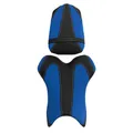 Sedile passeggero conducente adatto per Yamaha YZF R1 YZF-R1 YZFR1 2004 2005 2006 Nero Blu