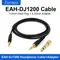 For Technics EAH-DJ1200 Headphone Cable Gold-Plated Headphone Adapter Replaceable Headphone Upgrade