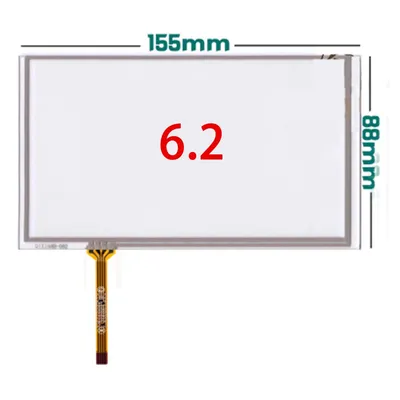 155*88 for Car DVD Navigation Display Module 6.2 Inch Resistive Touch Screen HSD062IDW1