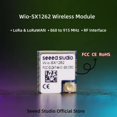 SX1262 Wireless-Modul, Wio-SX1262, eingebettet, unterstützt LoRa und LoRaWAN bei EU868 und US915 Image