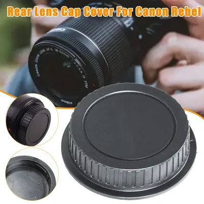 1-6pcs Kamera Körper abdeckung Objektiv hintere Abdeckung Kappen für Canon Eos Rebell EOS Efs Ef EF-S Ef DSLR SLR neu halten Objektiv sauber für den Außenbereich