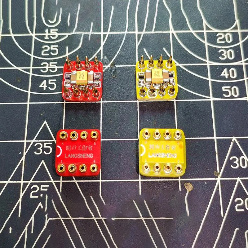 Upgrade des DIP-8-Sockeladapters für Hi-Fi-Audio-Operationsverstärker (Operationsverstärker) Image