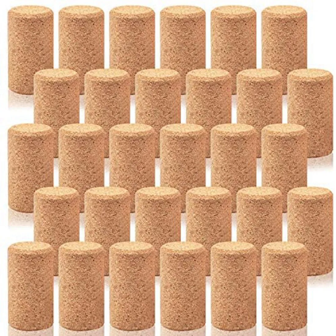Tappi di sughero in legno dritto da 50 pezzi tappi di sughero per bottiglia di vino tappi di sughero per vino bottiglie di birra tappo sigillante tappi per bottiglie di birra