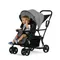 Passeggino Per Due Bambini Tandem Passeggino Carrozzina Pieghevole Twins Passeggino Sedersi E